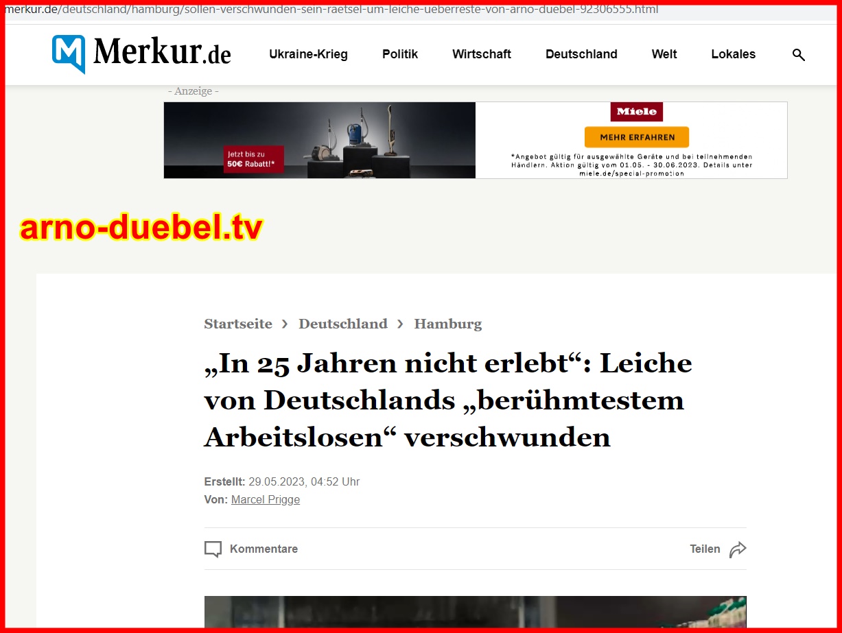 „In 25 Jahren nicht erlebt“: Leiche von Deutschlands „berühmtestem Arbeitslosen“ verschwunden | Merkur.de