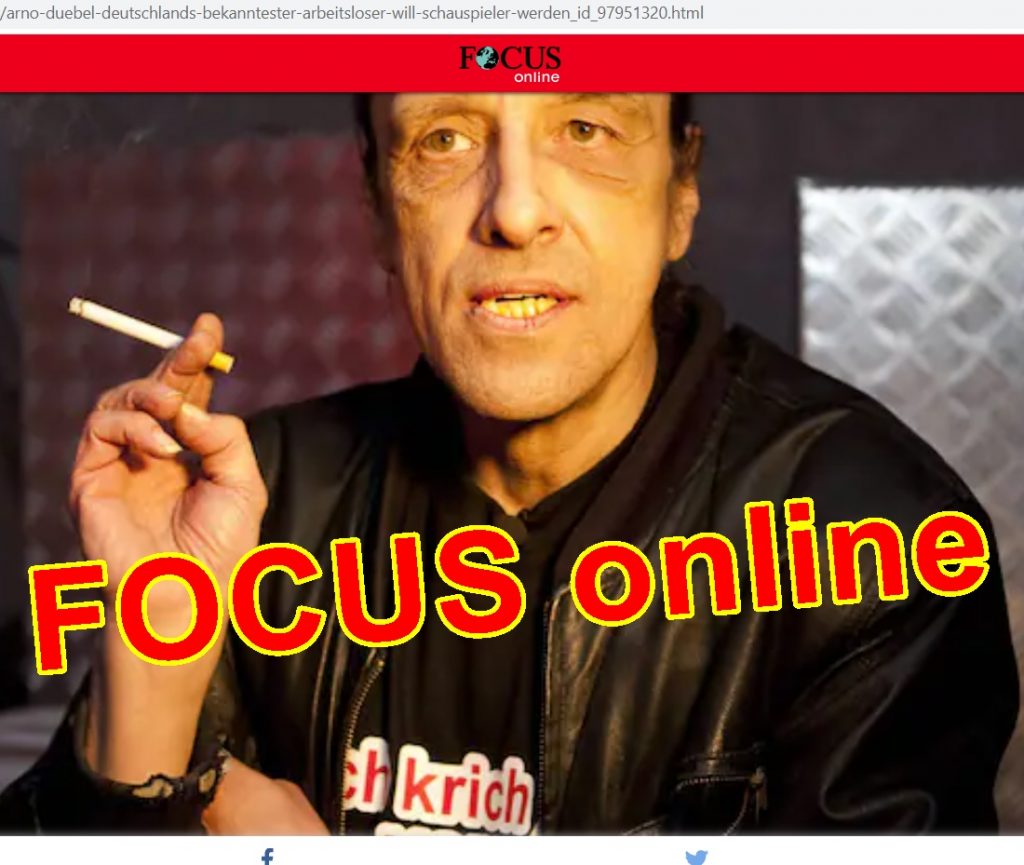 Millionen Deutsche feiern Arno Dübel 67. Geburtstag © Arno Dübel