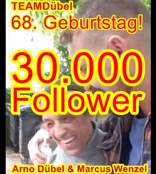30.000 Follower auf Arno Dübel Facebook geschafft | Investor Marcus Wenzel Aachen